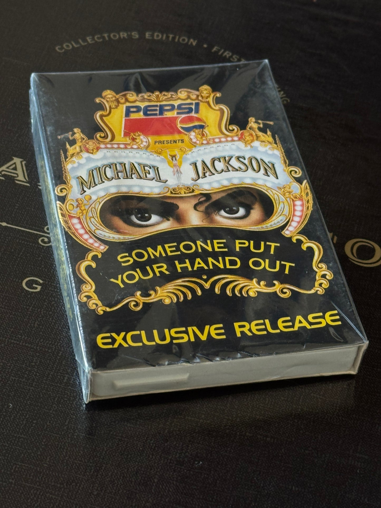 Michael Jackson K7 Promo Pepsi Someone Put Your Hand Out cassette audio 1992