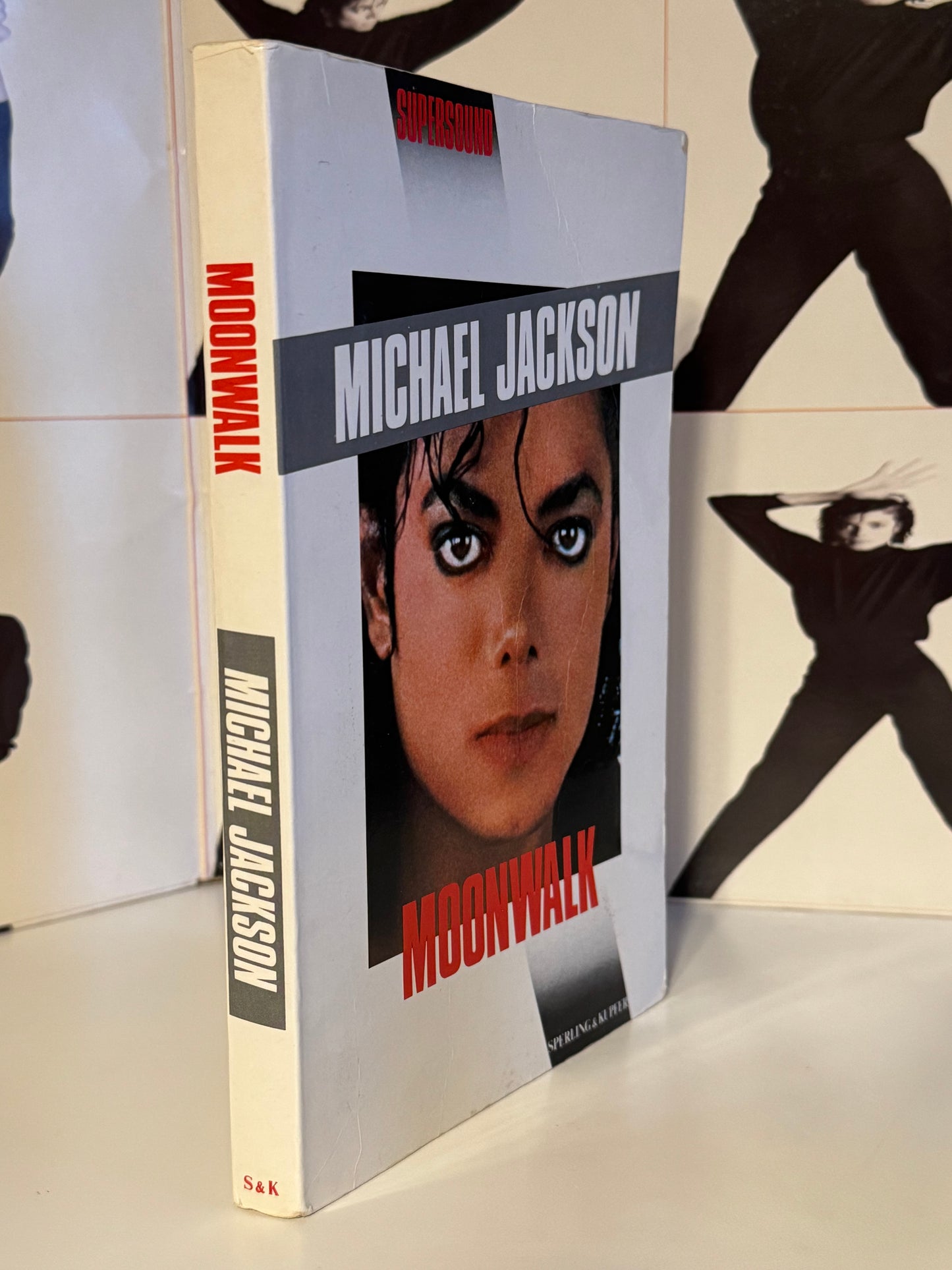 Livre Michael Jackson Moonwalk Sperling & Kupfer