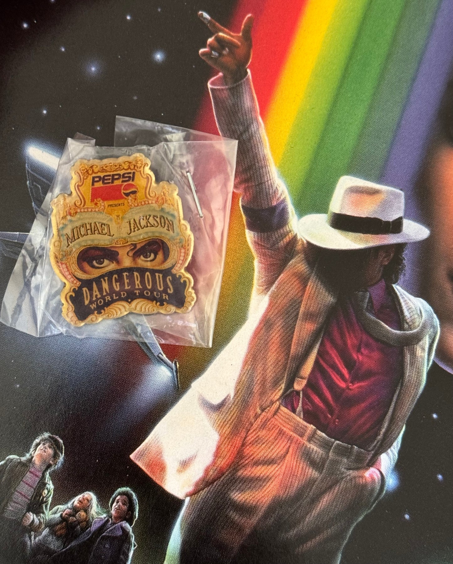 1a. Pin's Michael Jackson Dangerous World Tour 1992
