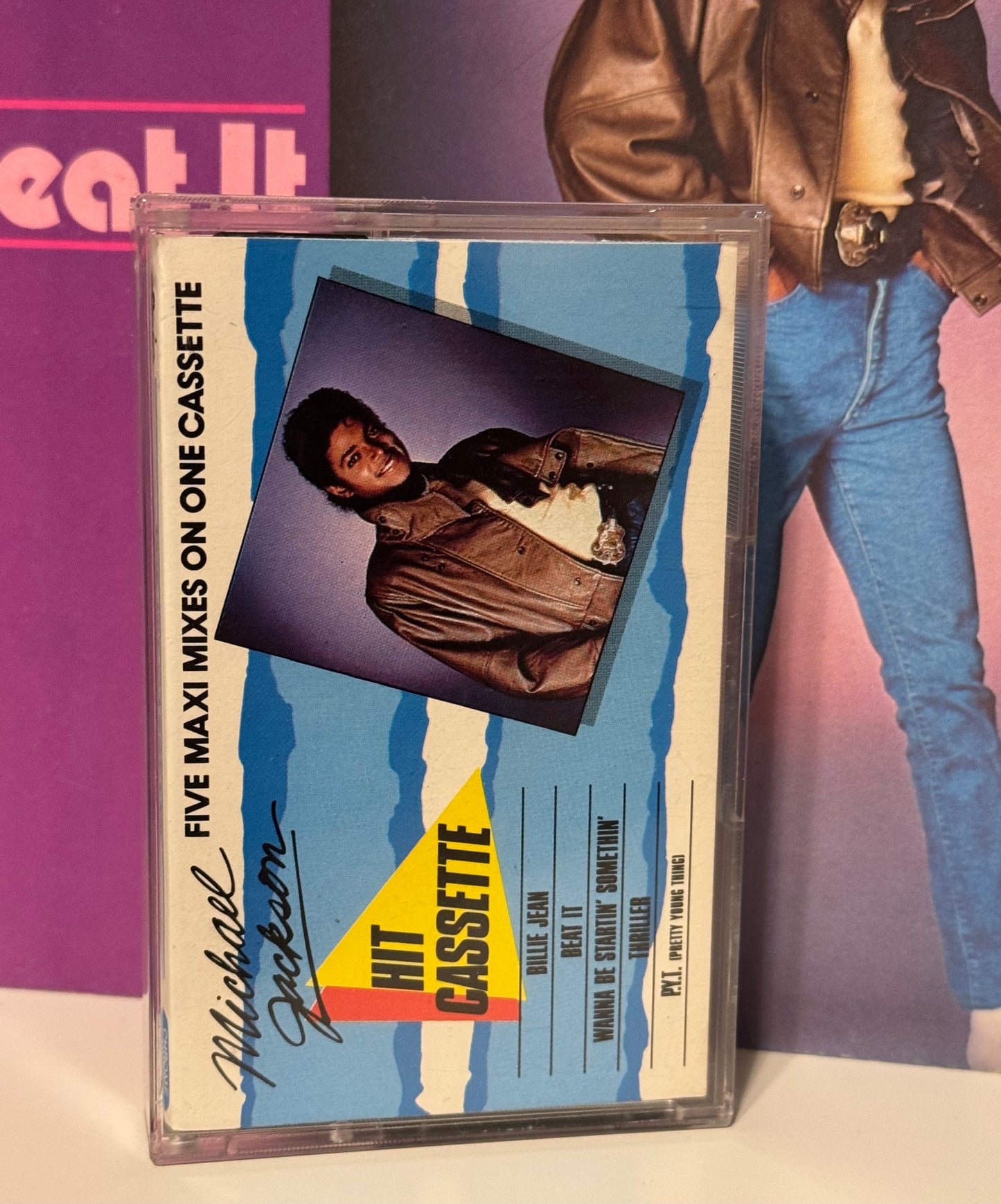 Michael Jackson Hit cassette K7 cassette audio 1986