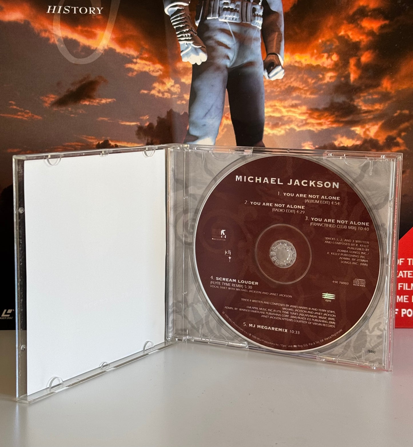 Michael Jackson CD You Are Not Alone The Remixes Import US