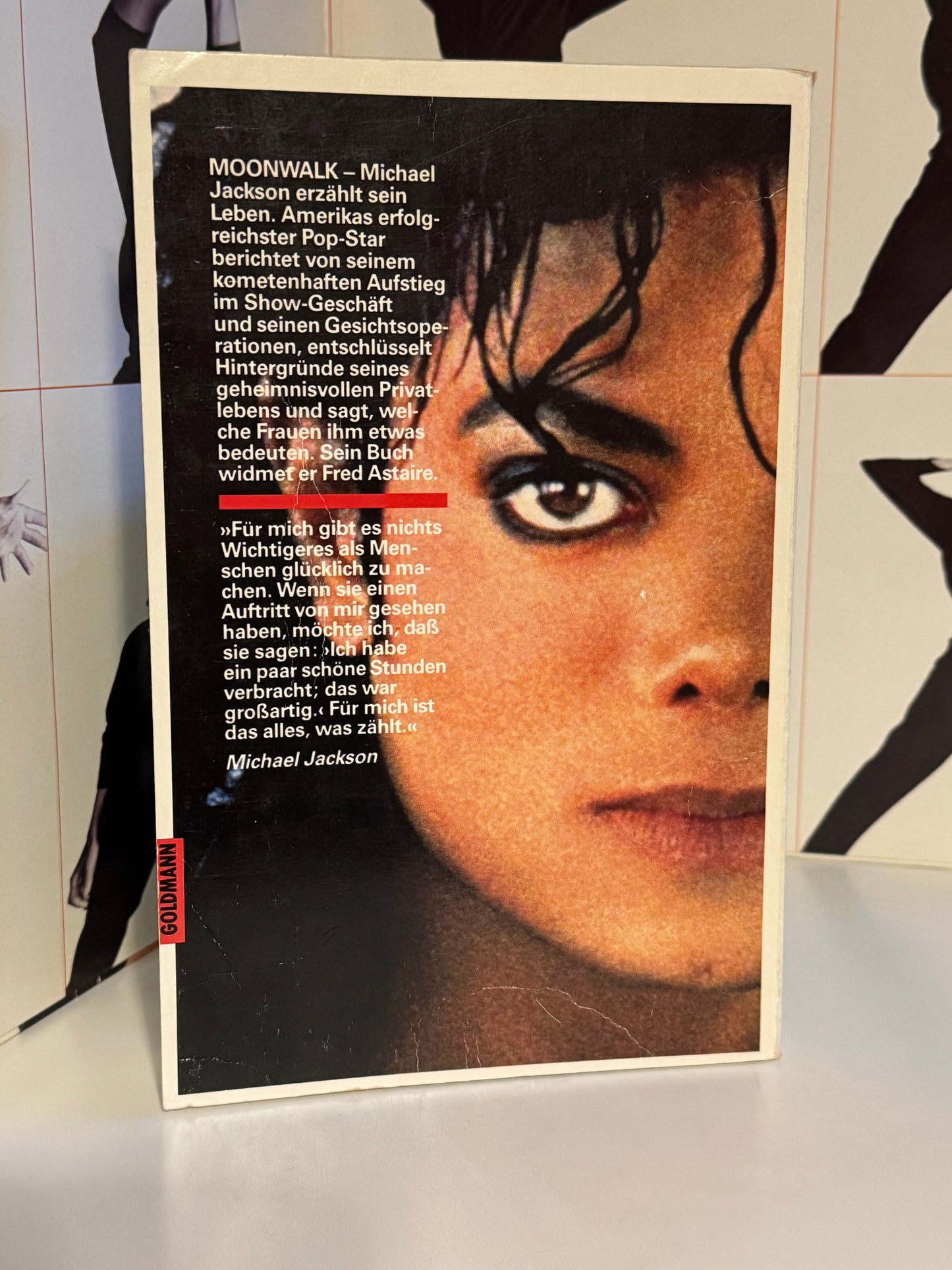 Livre Moonwalk von Michael Jackson Mein Leben