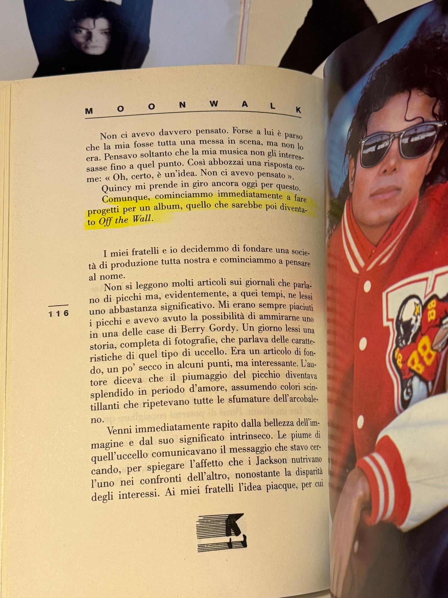 Livre Michael Jackson Moonwalk Sperling & Kupfer