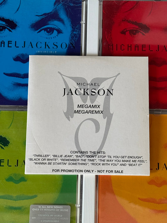 Michael Jackson CD Promo MJ Megamix Megaremix 1995