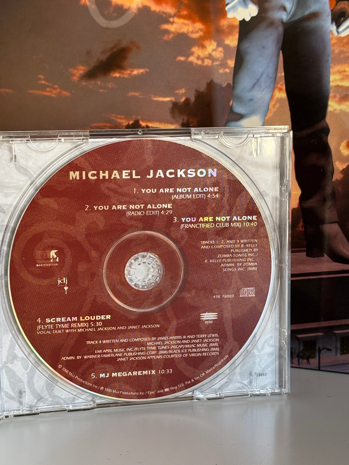 Michael Jackson CD You Are Not Alone The Remixes Import US