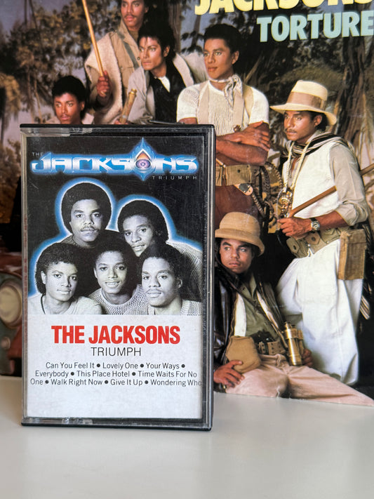 The Jacksons Triumph K7 cassette audio 1980