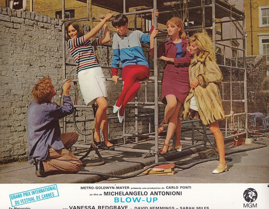 Lobby card Blow-up, Antonioni, David Hemmings, 1966 #6