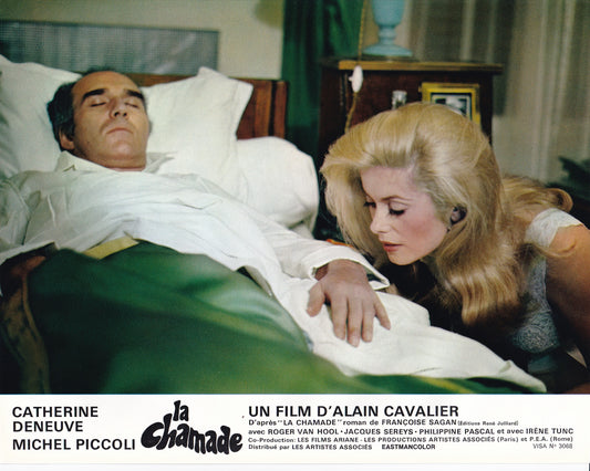 Lobby card La Chamade, Catherine Deneuve & Michel Piccoli, 1968 #5