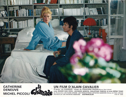 Lobby card La Chamade, Catherine Deneuve & Roger Van Hool, 1968 #7
