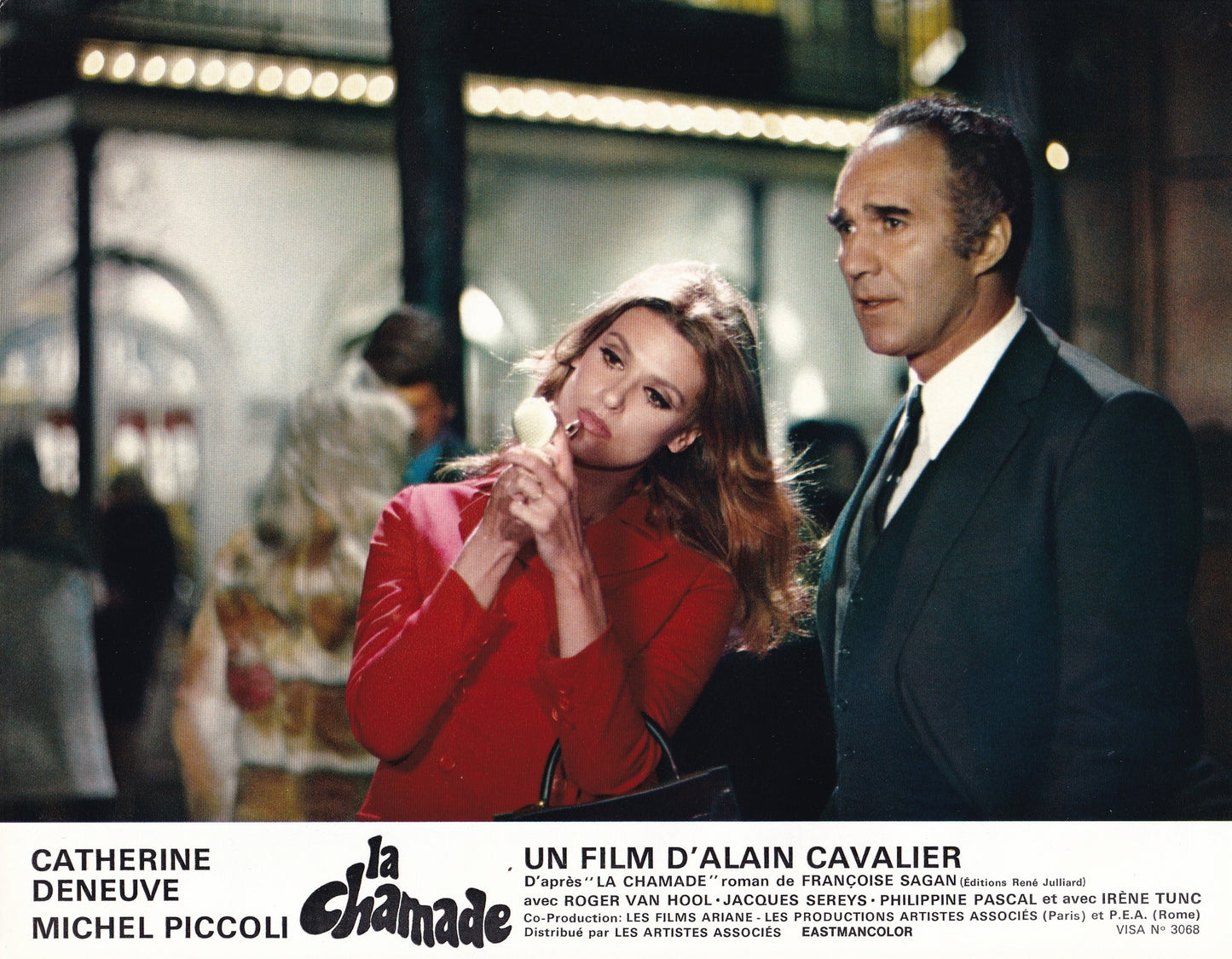 Lobby card La Chamade, Irène Tunc & Michel Piccoli, 1968 #17