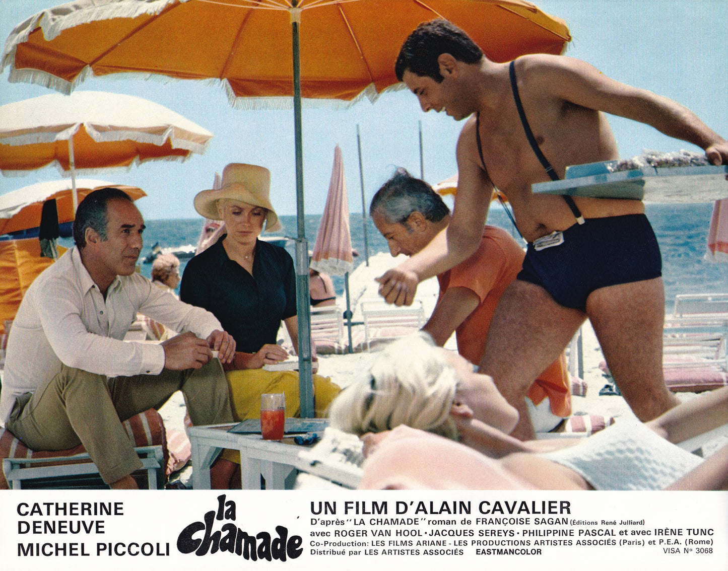 Lobby card La Chamade, Catherine Deneuve & Michel Piccoli, 1968 #21