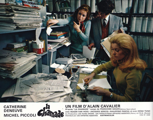 Lobby card La Chamade, Catherine Deneuve, 1968 #22