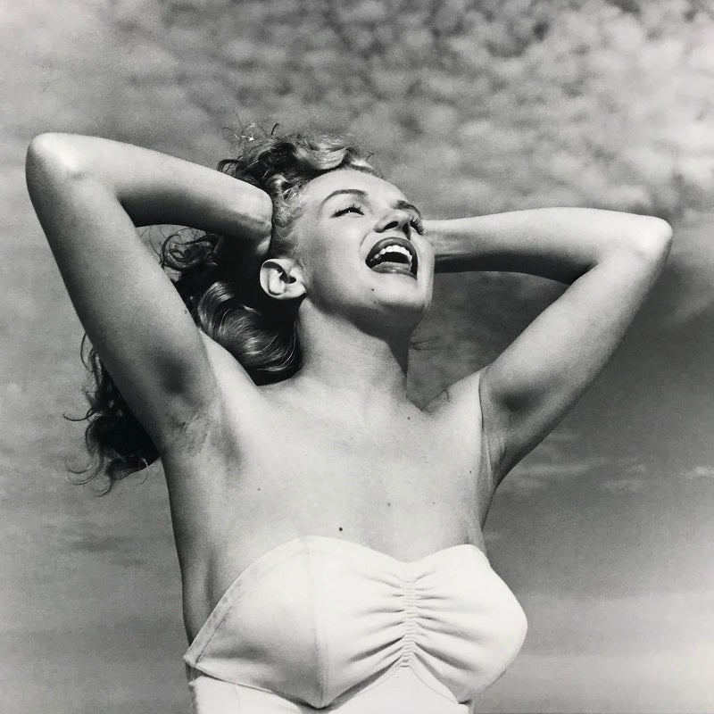 Marilyn Monroe, Tobey Beach, 1949 - André de Dienes - Square format