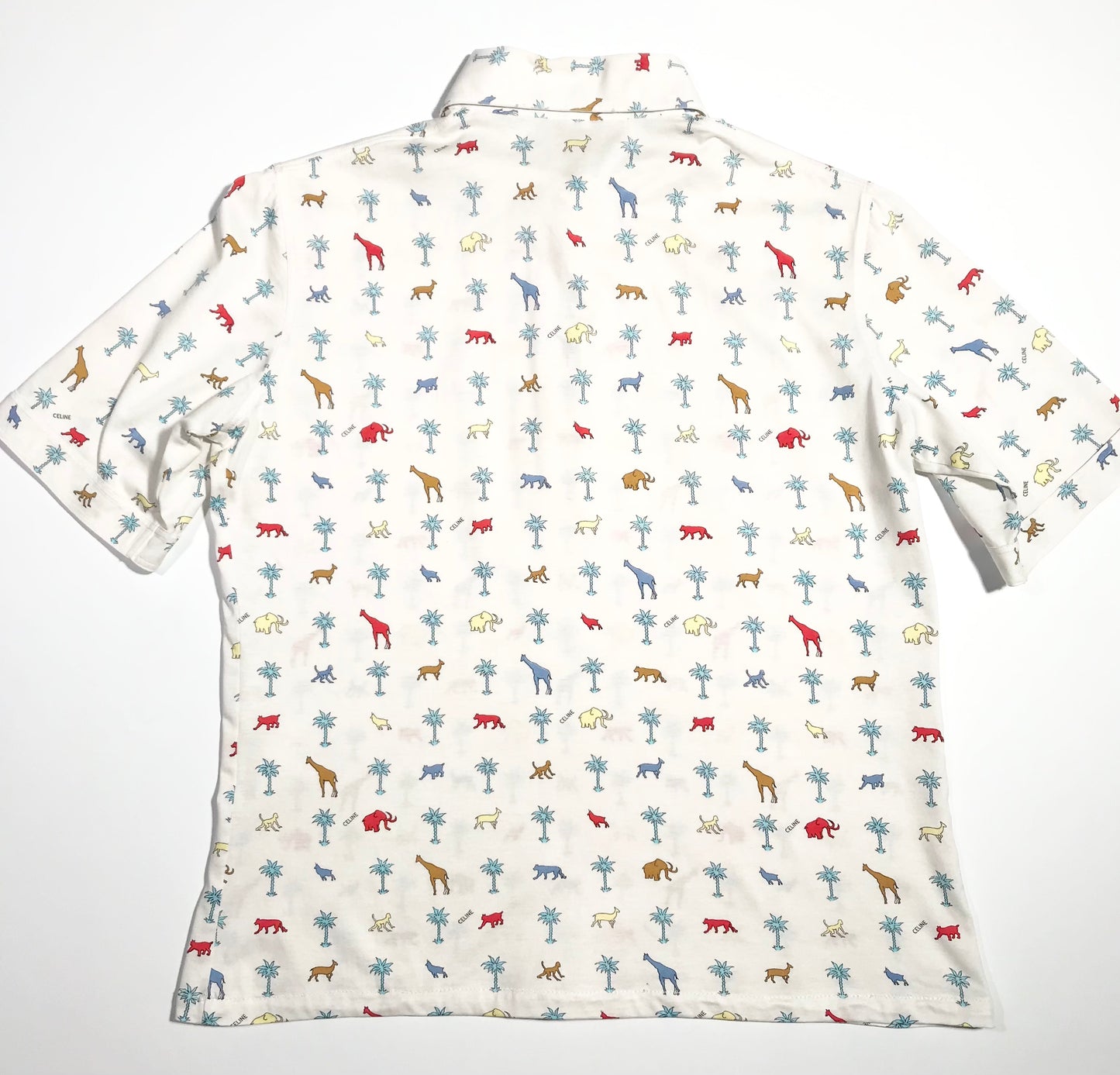 Polo Céline motif safari