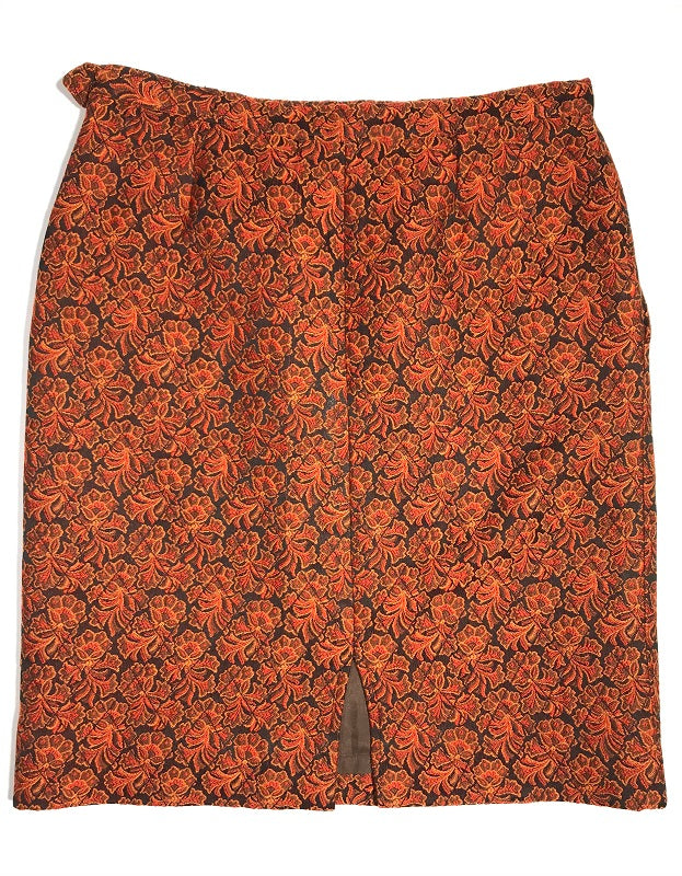 Yves Saint Laurent brocade skirt