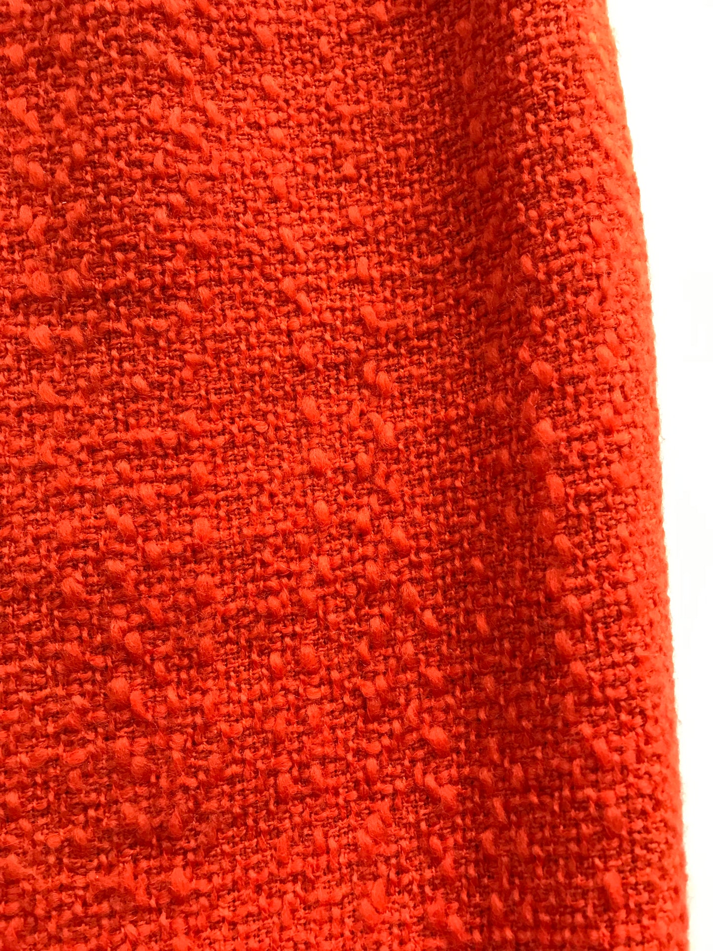 Céline pencil skirt in orange tweed