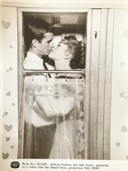 Jane Fonda et Anthony Perkins, photo du film Tall Story