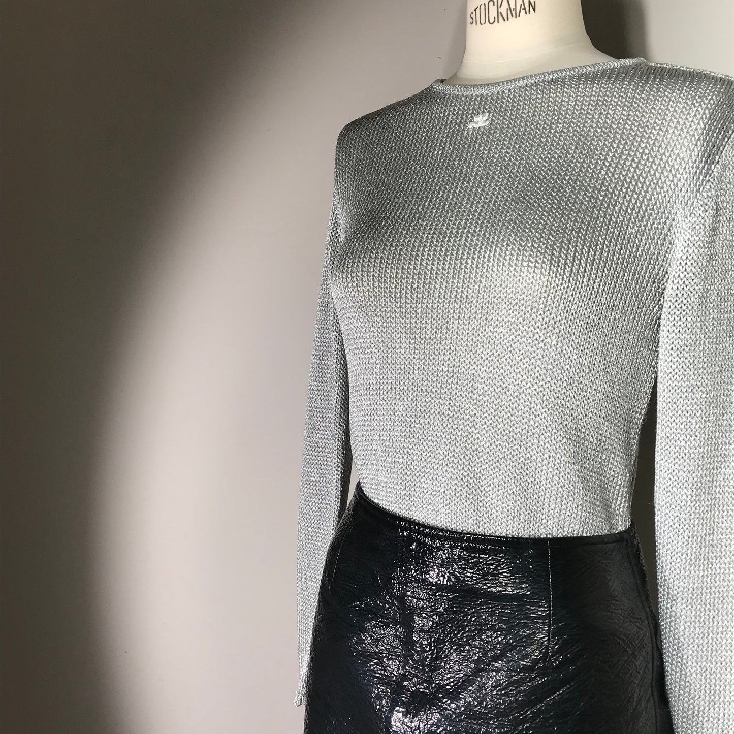 Pull Courrèges argent