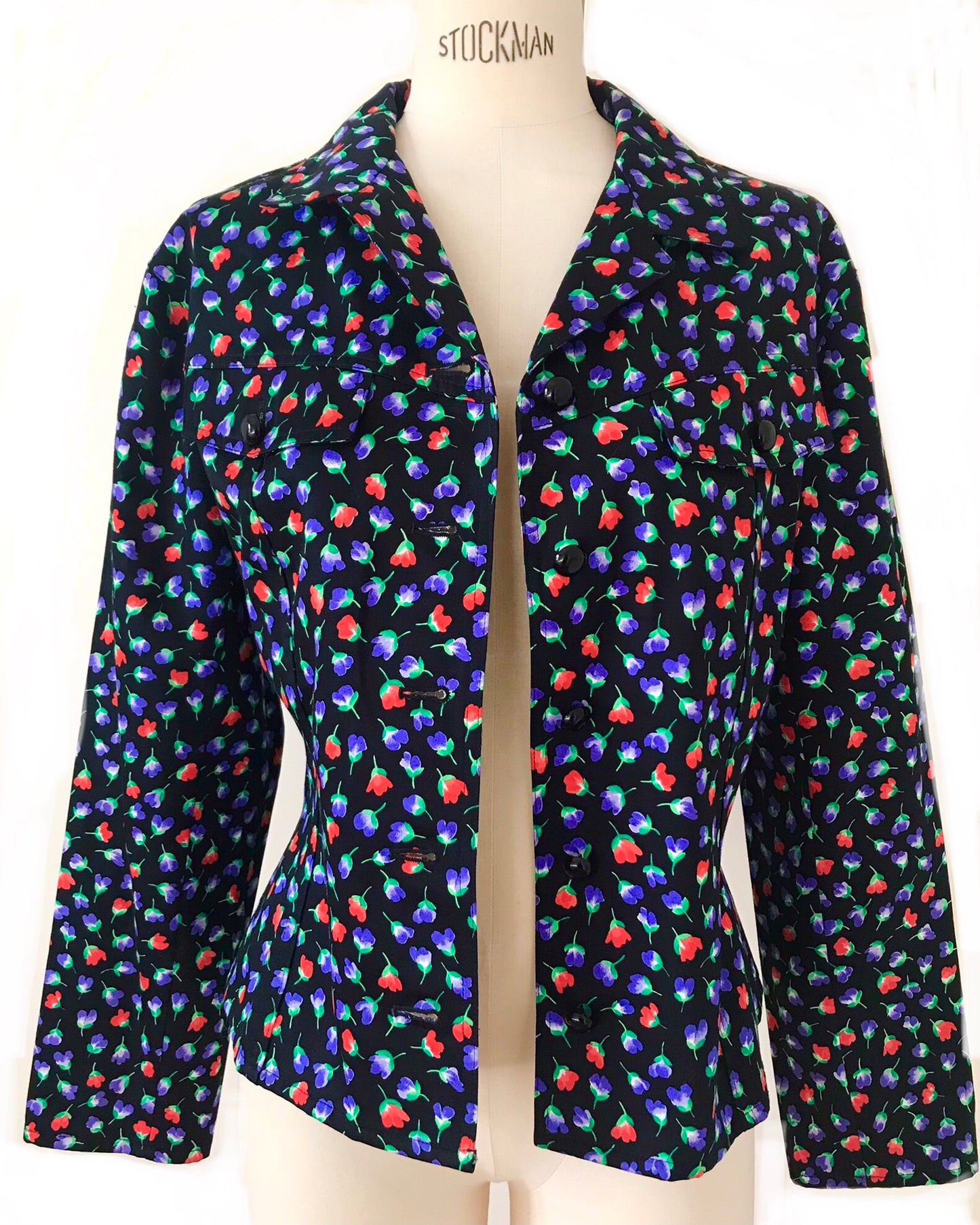 Veste YSL Variation petites fleurs