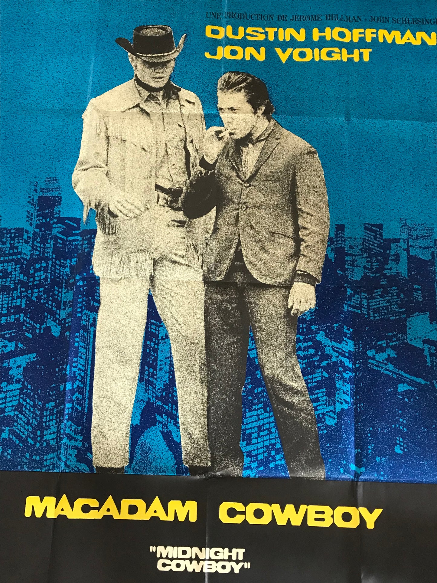 Affiche « Macadam Cowboy », John Schlesinger, 1969