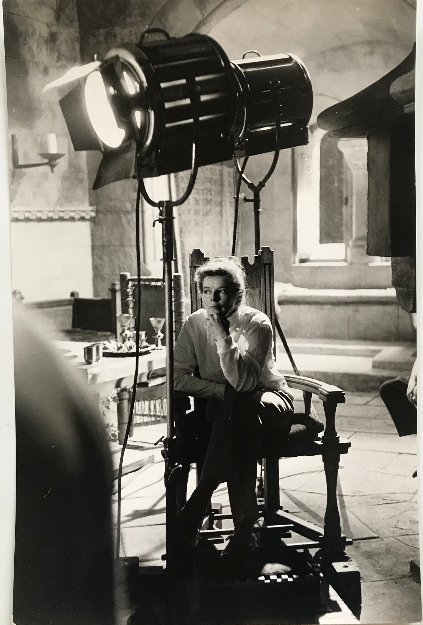 Katharine Hepburn, filming "The Lion in Winter", 1968 #1