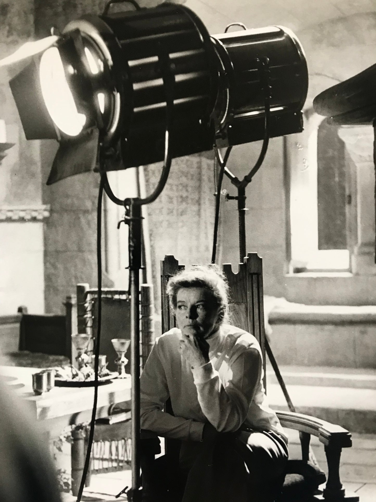 Katharine Hepburn, filming "The Lion in Winter", 1968 #1