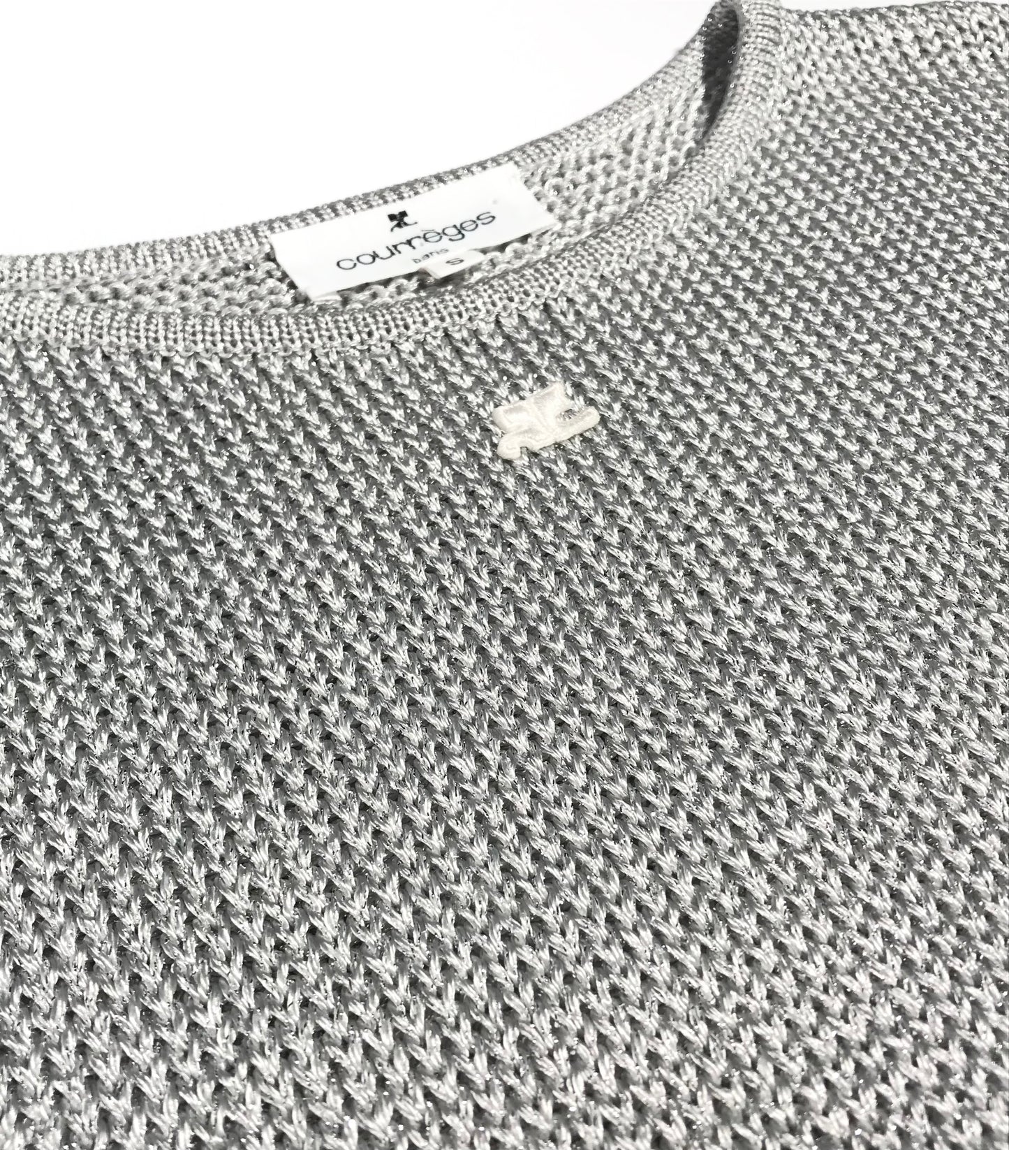 Pull Courrèges argent