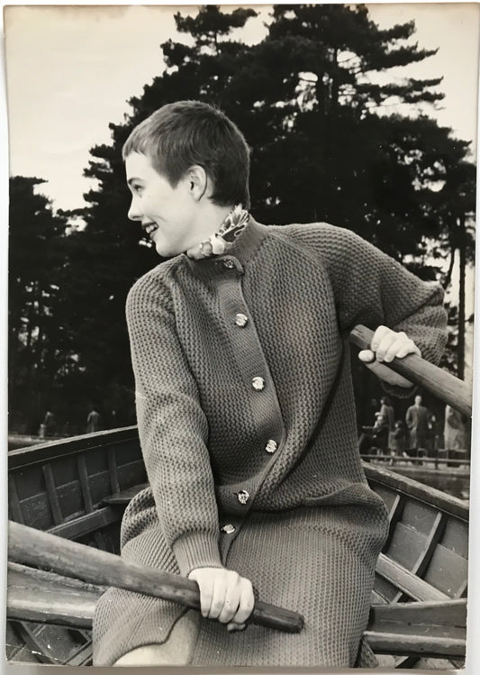 Jean Seberg au Bois de Boulogne, 1957
