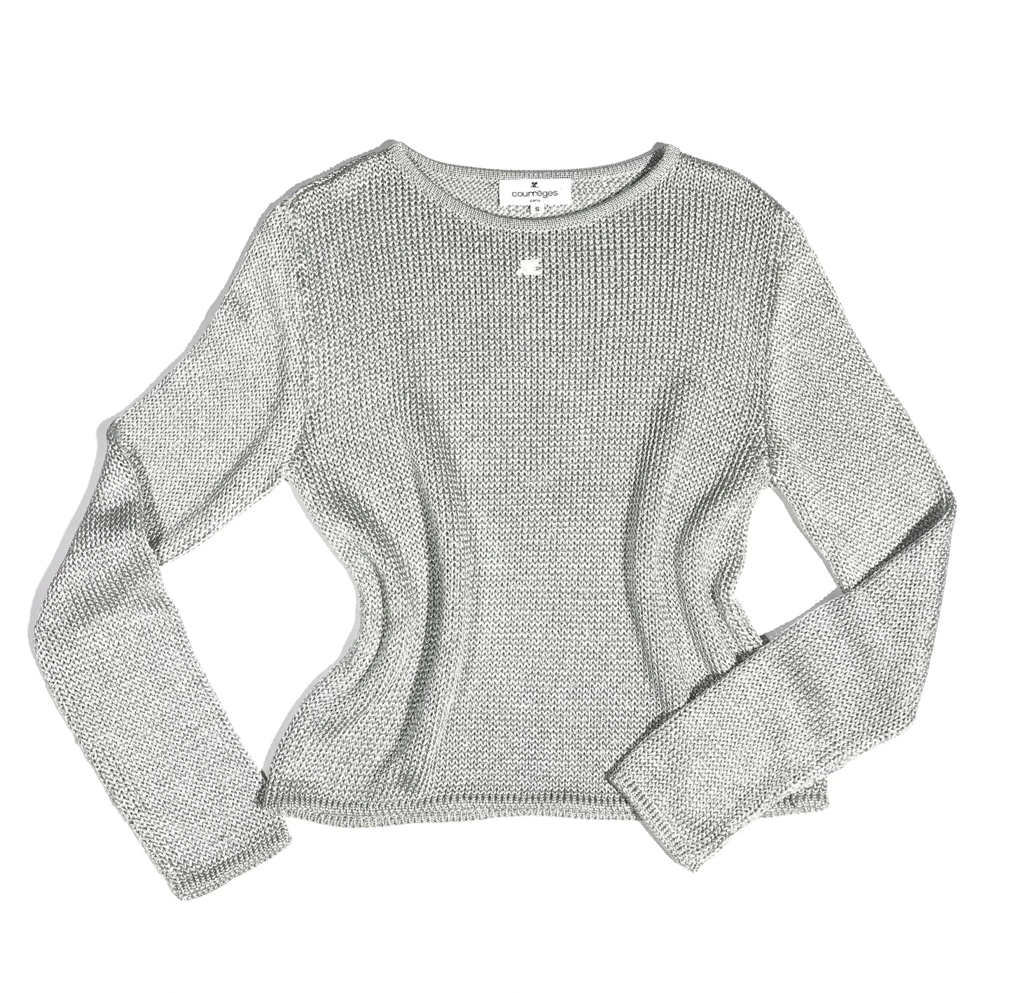 Pull Courrèges argent