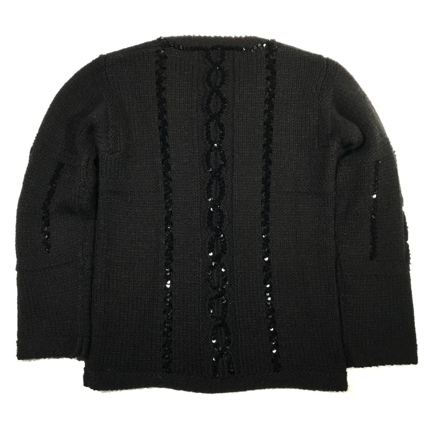 Pull Courrèges noir à sequins