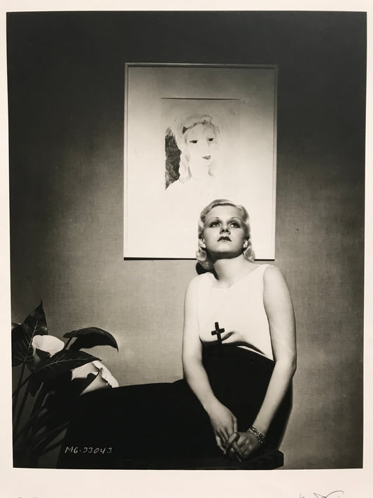 Jean Harlow, 1932 - George Hurrell - Printed by Mark A. Vieira