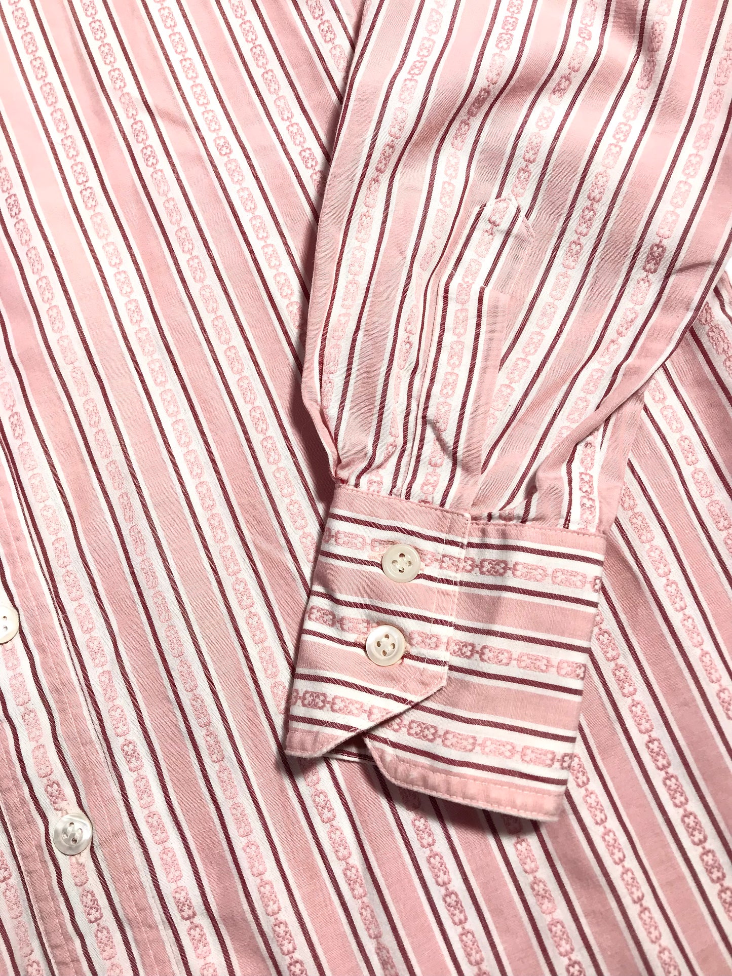 Chemise Céline rose à rayures